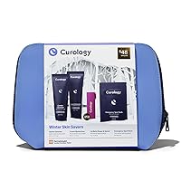 Curology Winter Skin Saver Set, Dry Skin Hydrating Essentials with Emergency Spot Patches for All Skin Types Including Sensitive Skin, 60 Day Regimen