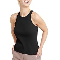 Hanes Womens Originals Racerback Tank Top, Cotton Ribbed Tank, Women'S Sleeveless Shirt, Available In Plus