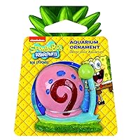 Penn-Plax Officially Licensed Spongebob Squarepants Aquarium Ornament – Gary (Mini/Small Size) – Perfect for Freshwater and Saltwater Tanks