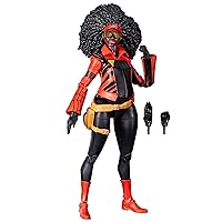Marvel Legends Series Spider-Man Across The Spider-Verse Jessica Drew 6-inch Action Figure Toy, 2 Accessories