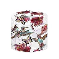 Dust Cover for 6 Quart Instant Pot and Extra Accessories, Dust Protection Easy Clean Pressure Cooker Cover Electric Appliance Cover Air Fryer Accessories, Hummingbird Butterfly Flower