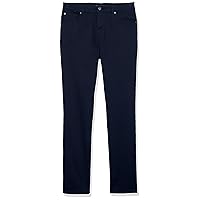 Nautica Boys' Classic Fit Stretch Twill Pant, 5-Pocket Style, Zipper Fly & Button Closure