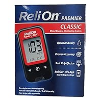 Relion Premier Blood Glucose Monitoring System, Classic by Reli On