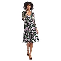 Maggy London Women's Occasion Holiday Embroidered Dress Embroidery Event Wedding Party Guest of