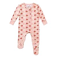 Zippered Viscose from Bamboo One-Piece Baby Clothes Footie Sleepers Rompers 0-36 Months
