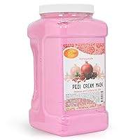 Body and Foot Cream Mask, Pomegranate, 128 Oz - Pedicure Massage for Tired Feet and Body, Hydrating, Fresh Skin - Infused with Hyaluronic Acid, Amino Acids, Panthenol, Comfrey Extract