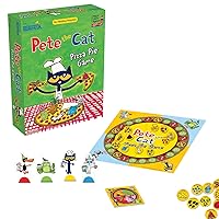 University Games Pete the Cat Pizza Pie Game Green, Ages 3 years and Up
