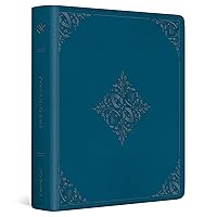 ESV Journaling Bible (TruTone, Deep Teal, Fleur-de-lis Design)