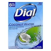 Skin Care Bar Soap, Coconut Water, 4 Ounce (Pack of 8)