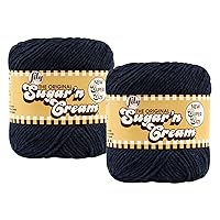 Sugar'N Cream Yarn - Solids Super Size-Indigo