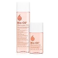 Bio-Oil Skincare Body Oils for Scars, Stretch Marks, Dry Skin, and Face Moisturizer, 4.2 oz and 2 oz