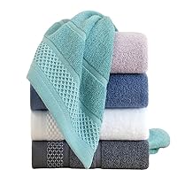 Towels, Combed Long Staple Cotton, Adult Thickened faial Cleanser, Household Soft and Absorbent Set Towels
