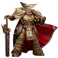 HiPlay JoyToy Warhammer 40K The Horus Heresy Collectible Figure: Imperial Fists Rogal Dorn, Primarch of The Vllth Legion 1:18 Scale Action Figures JT8865