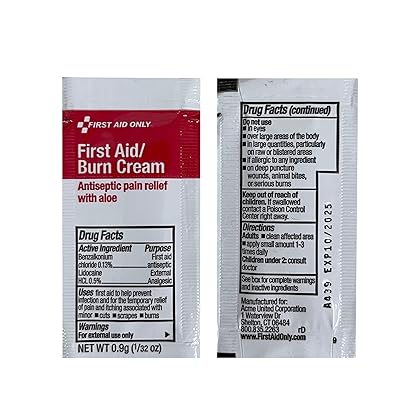 First Aid Only 6060 10-Person Emergency First Aid Kit for Office, Home, and Worksites, 57 Pieces