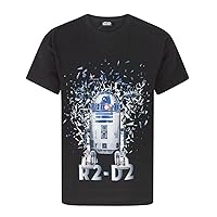 STAR WARS R2-D2 Boy's Black T-Shirt