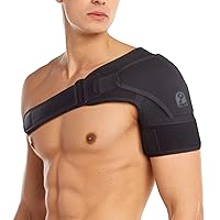 Primall Shoulder Brace for Men and Women | Orthopedic Shoulder Compression Sleeve for Torn Rotator Cuff, Dislocated AC Joint, and Other Injuries | Shoulder Support Wrap for Pain Relief (Large/XLarge)