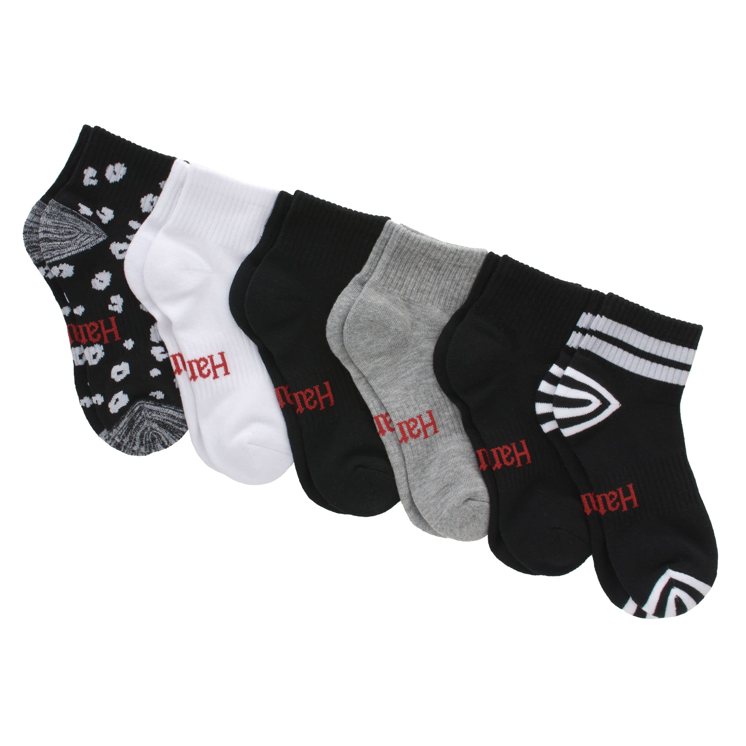 Hanes Originals Ultimate Women's Socks, Crew, Ankle and No Show Socks, 6-Pack