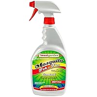 I Must Garden Outdoor Yard Spray – Ready to Use: Kills & Repels Mosquitos, Ticks, Fleas, and Other Biting Insects – Powerful Blend of Natural Essential Oils – Safe for People, Pets & Plants – 32oz