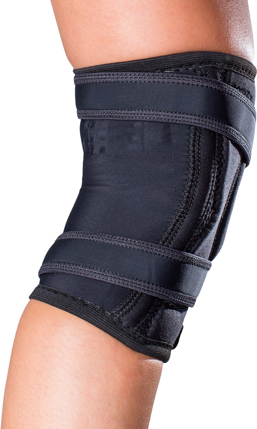 DonJoy Tru-Pull Lite Knee Support Brace: Left Leg, Large