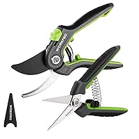 WORKPRO Garden Pruning Shears 2 Pack, 8