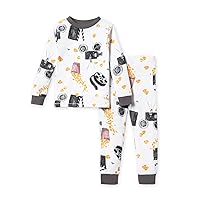 Burt's Bees Baby Baby Boys' Pajamas, Tee and Pant 2-Piece Pj Set, 100% Organic Cotton