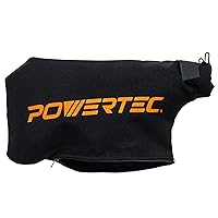 POWERTEC Miter Saw Dust Collector Bag for 7-1/4