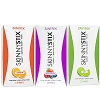 Skinnystix Sampler Pack - Energy Powder - Mood Booster - 3 15-Pack (45 Stix Total)
