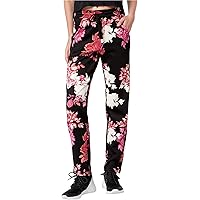 Womens Floral Casual Jogger Pants