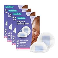 Lansinoh Stay Dry Disposable Nursing Pads, Soft and Super Absorbent Breast Pads, Breastfeeding Essentials for Moms, 240 Count