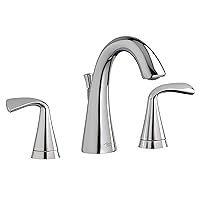 American Standard 7186801.002 Fluent Two-Handle Widespread Bathroom Faucet, 8 in, Polished Chrome