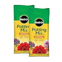Potting Mix, Potting Soil for Indoor and Outdoor Container Plants, Enriched with Plant Food, 2 cu. ft. (2-Pack)