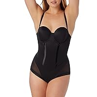 Women's Ultra Firm Control Body Shaper with Convertible Built-In Underwire Bra