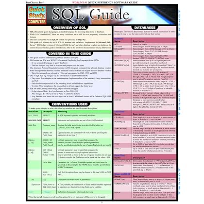 Sql Guide (Quick Study: SQL)