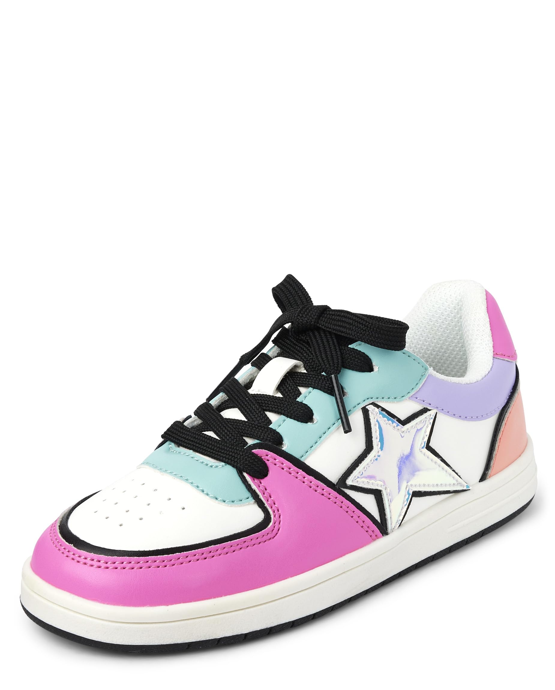 The Children's Place Girl's Casual Lace Up Low Top Sneakers