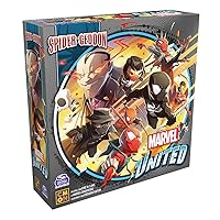 CMON, Marvel United: Spider-Geddon, Basic Game, Family Game, Board Game, 1-5 Players, Ages 10+, 40 Minutes, German