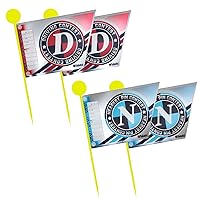 Tabata GV0733 DDNN Golf Competition Supplies Competition Flags for Competition Flags for Drakons/Near Pins 4