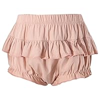 Infant Baby Girls Princess Bloomers Solid Mesh Ruffle Diaper Covers Shorts Briefs Underwear