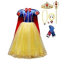 Dressy Daisy Girls' Princess Costume Fancy Dresses Up Halloween Party Size 12M-10