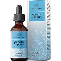 Adrenal Support Liquid Extract - Adrenal Health, Stress Relief, Cortisol Manager Drops - Adrenal Fatigue Supplements W/Organic Ashwagandha & Rhodiola Rosea - 2 Fl. Oz