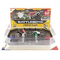 HEXBUG BattleBots Arena Bronco & Witch Doctor - Battle Bot with Game Board and Accessories - Remote Controlled Toy for Kids - Batteries Included with Hex Bug Robot Playset