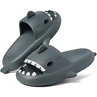 Gaatpot Womens Mens Shark Slides Cloud Slippers Summer Open Toe Slide Sandals with Cushioned Thick Sole