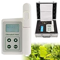 Plant Nutrient Testing,fHandheld Chlorophyll Analyzer,Portable Chlorophyll Meter,or Chlorophyll/nitrogen/Temperature/Humidity,2000MAH Lithium Battery,with USB Data Export