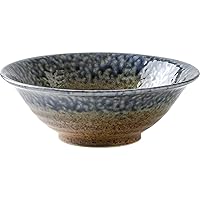 Minorutouki Mino ware Sunaji-Ainagashi Multi Bowl, φ7.72×H2.68in 15.36oz Made in Japan