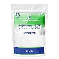 Disodium EDTA Pure Cosmetic Grade Raw Material White Crystalline Powder for DIY Body Soaps, Hair Shampoo & Conditioner, Facewashes Foam Builder & Cleanser 85gm