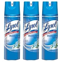 Lysol Professional Disinfectant Spray, Spring Waterfall, 19 oz (Pack of 3)