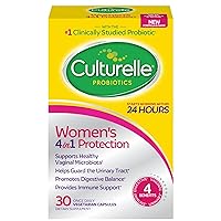 Women’s 4-in-1 Daily Probiotic Supplements for Women - Supports Vaginal Health, Digestive Health, Immune Health, Occasional Diarrhea And Gas - Non-GMO - 30 Count
