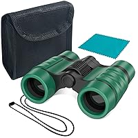 Binoculars for Kids Toys Gifts for Age 3-12 Years Old Boys Girls Kids Telescope Outdoor Toys for Sports and Outside Play Hiking, Bird Watching, Travel, Camping, Birthday Presents (Mint Green)