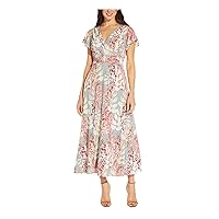 Adrianna Papell Women's Floral Printed Fit and Flare