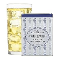 Blueberry Green Iced Tea | Fresh-Brew Iced Tea, Six 2qt Tea Bags