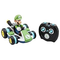 Super Mario 08988-PLY Nintendo Mario Kart 8 Luigi Mini Anti-Gravity Rc Racer 2.4Ghz, with Full Function Steering Create 360 Spins, Whiles & Drift Up To 100